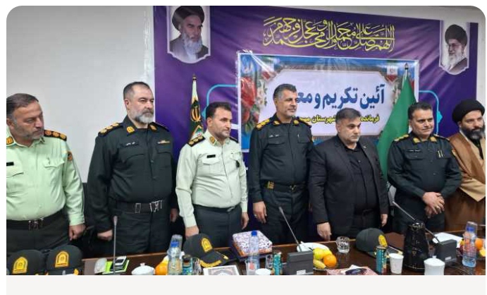 تکریم و معارفه فرمانده انتظامی شهرستان مسجدسلیمان برگزار شد/ سرهنگ علی عباسی فرمانده انتظامی مسجدسلیمان شد