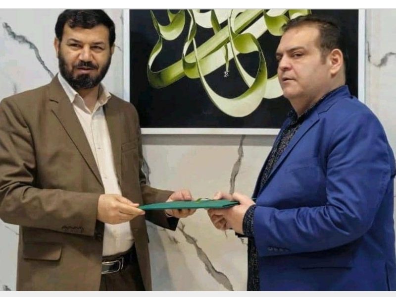 با حکم دکتر حسین براتی مدیرکل فرهنگ و ارشاد اسلامی خوزستان دکتر بابک طهماسبی مشاور فرهنگی اداره کل فرهنگ و ارشاد اسلامی خوزستان شد
