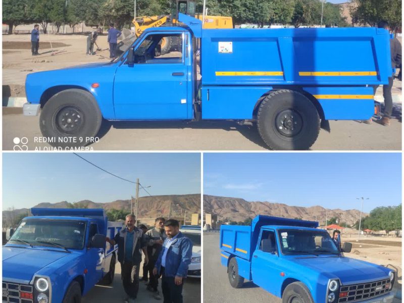 تقویت ناوگان موتوری شهرداری عنبر