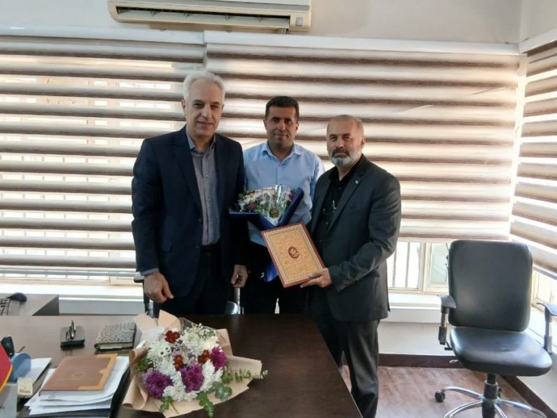 معارفه رئیس جدید بهزیستی در شهرستان مسجدسلیمان